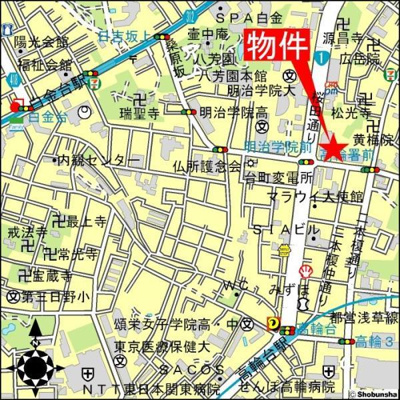 【地図】 | 高輪ザ・レジデンス