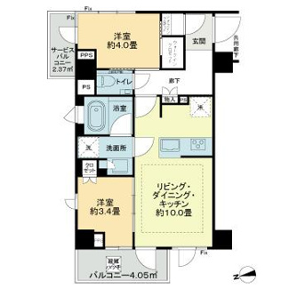 【間取り】 | ピアース四谷Ｈｉｌｌｓ