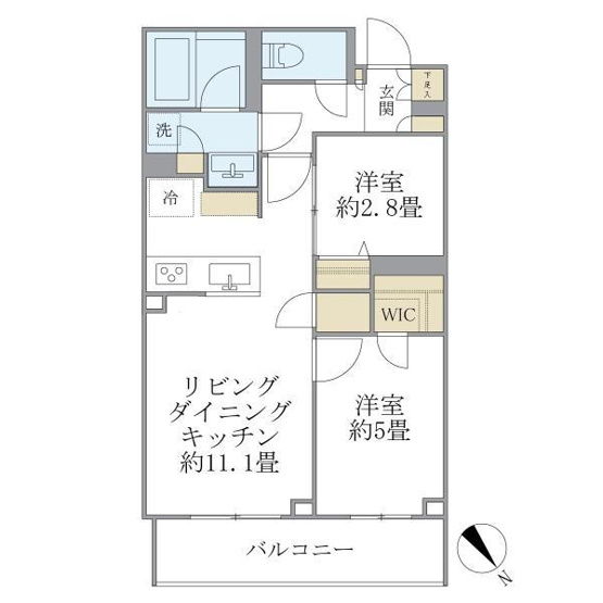 【間取り】 | Ｌａ　Ｐｅｒｌａ　Ｍｅｇｕｒｏ－ＨｉｇａｓｈｉｙａｍａＩＩ