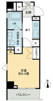 ベルファース奥沢の間取り