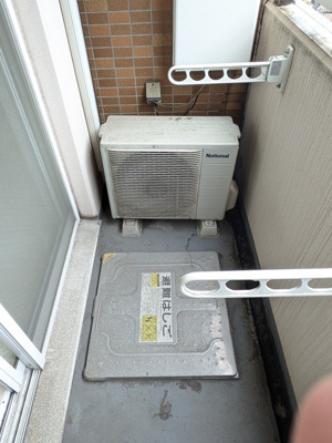 洗濯物も干せます。