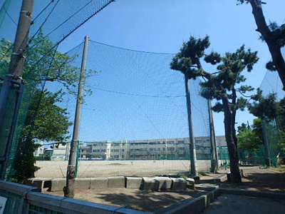 茅ヶ崎市立浜須賀中学校まで400m