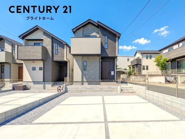 横浜市青葉区若草台の中古一戸建の外観|堂々と完成しました！いつでもご案内可能です！
お車でご自宅まで送迎承ります。