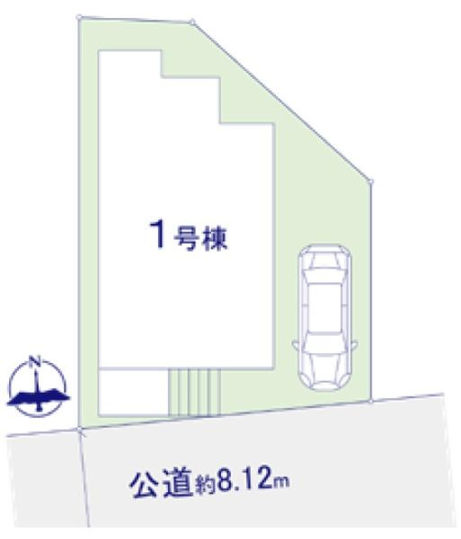 横浜市金沢区柴町の新築一戸建の区画図|限定1棟の販売です！
お気軽にお問合せ下さい！