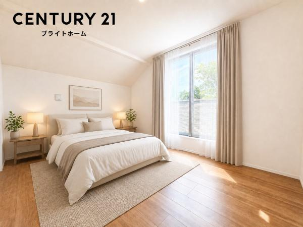 横浜市中区本牧町１丁目の新築一戸建の洋室|落ち着きのある洋室です！
休日はこちらでおくつろぎ下さい♪
※家具等はCGでの参考レイアウトです。