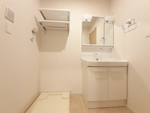 クレール　シャンテの洗面所|忙しい朝には欠かせない洗面所です