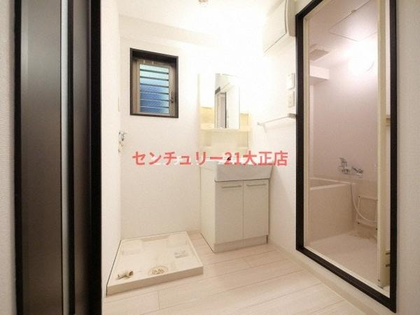 S-FORT弁天町の洗面所