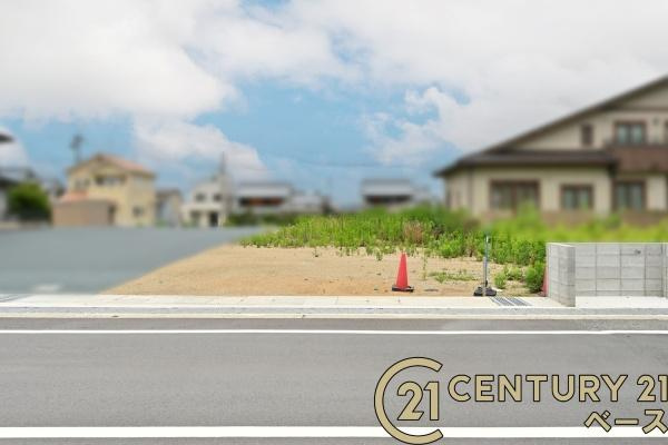 葛城市林堂の売地のその他|■現地撮影写真■ 道路との高低差もまったくありません。