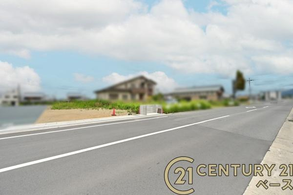 葛城市林堂の売地の前面道路含む現地写真|■現地撮影写真■小・中学校が徒歩圏内に近接！お子様の通学も安心のエリア！