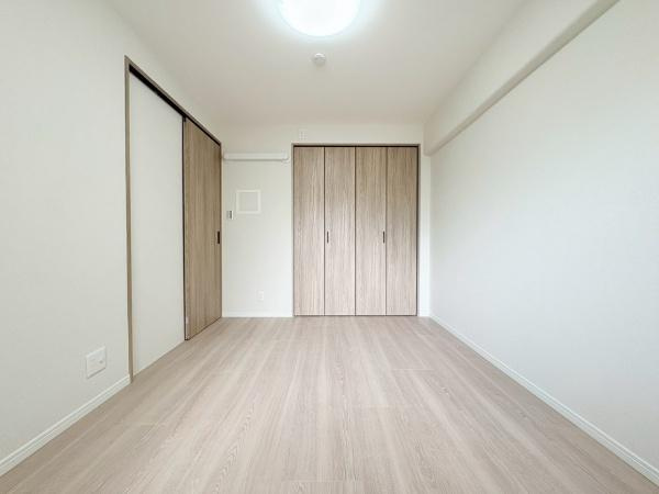 読売ランド前ハイデンスの子供部屋|子供部屋5.1帖！机やベッドを置いても充分なスペースがあります！ご家族の成長にも合わせてお部屋の使い方変更できそうです！
