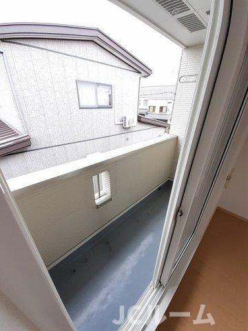 グランシャレー栄のバルコニー
