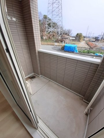 リバフィーＣのバルコニー