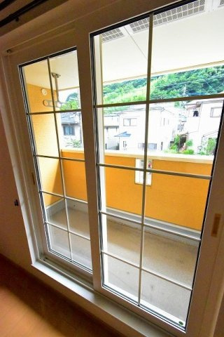 プレイス久保のバルコニー