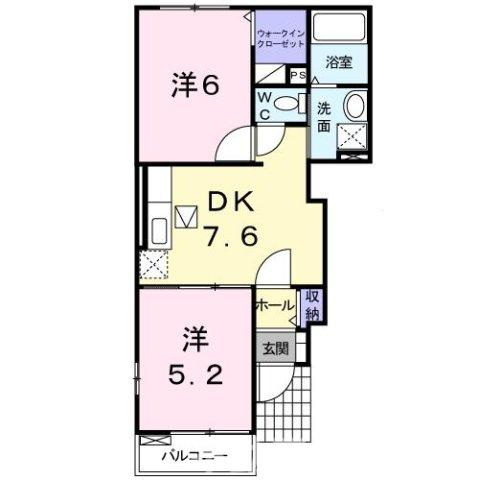 ブローテ　Ⅰの間取り