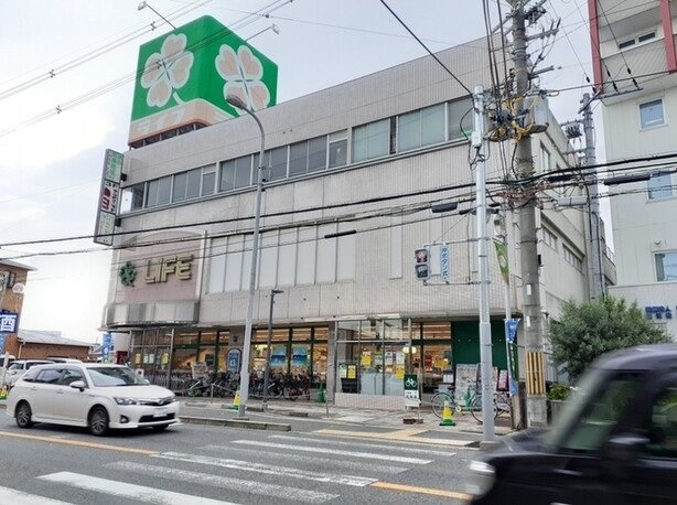 【周辺】 | ラ・グラース | ライフ恵我之荘店様まで130m