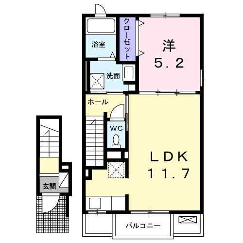【間取り】 | アヴィオンⅡ