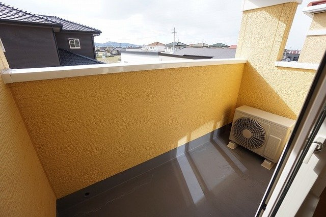 マイライフ直方Ⅰのバルコニー