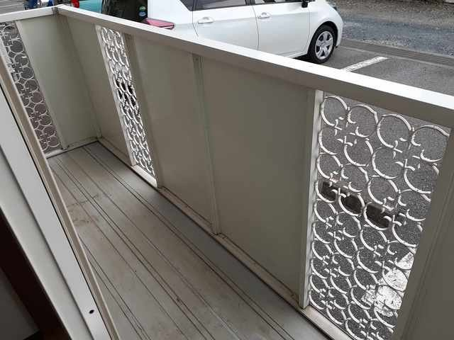ブランマージュのバルコニー