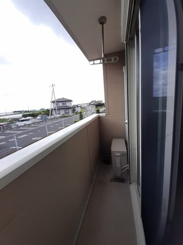 ブレッザ　Ⅱのバルコニー