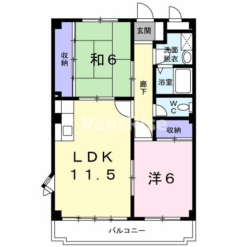 アーバンドリームの間取り