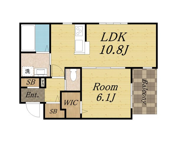 La Valeur伊丹の間取り