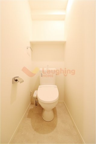 久留米市東合川３丁目の賃貸マンションのトイレ|シンプルで使いやすいトイレです