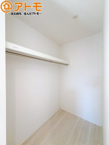 【収納】 | 島田市中溝町第1期　新築戸建　2号棟 | 収納家具を減らせる容量の大きなクローゼット♪