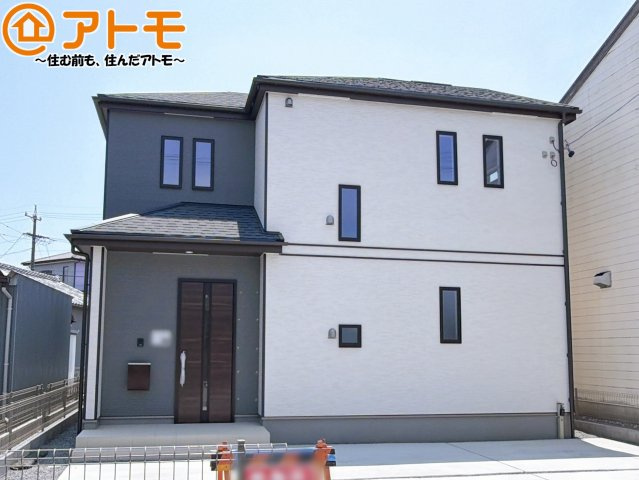 【外観】 | 島田市御仮屋町　新築戸建　A号棟 | どっしりとした外観は安心感のあるマイホームを実感できますね♪