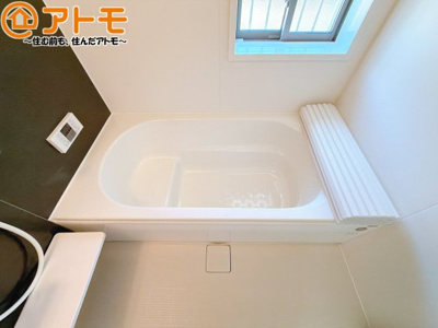 【浴室】 | 島田市野田　新築戸建　B号棟 | ボタンひとつで湯張りのできるオートバスは、追い炊きも給湯温度の変更も楽々♪