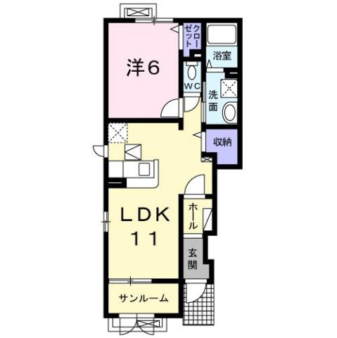 プティ・パの間取り