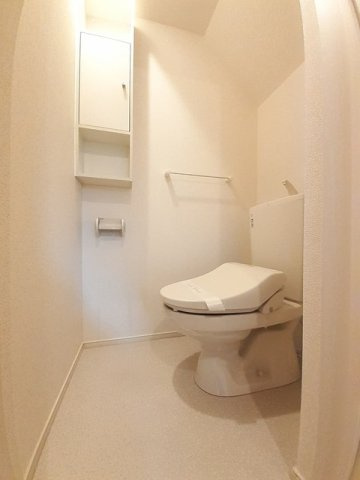 プラシードＡのトイレ|シンプルで使いやすいトイレです