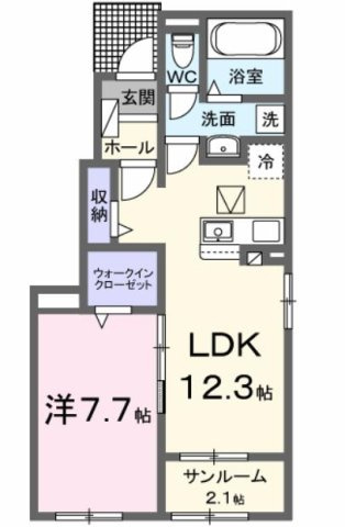 ドゥ・エスポワールの間取り