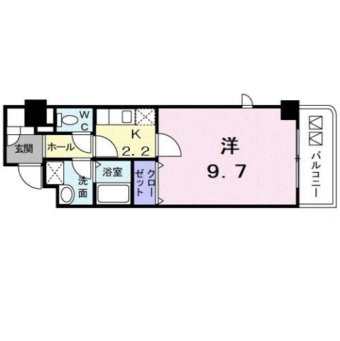 アヴァンティ　サカエの間取り