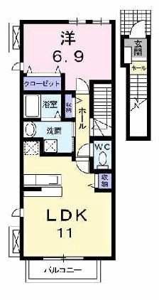 【間取り】 | ソレイユ