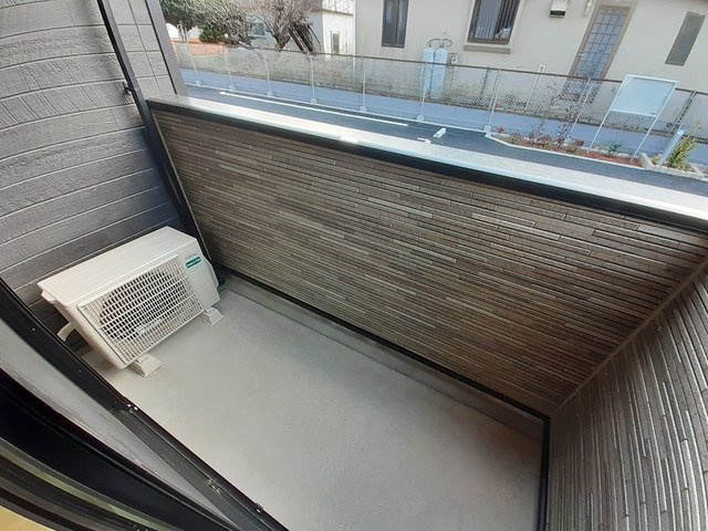ノーブル　ウエストⅤのバルコニー
