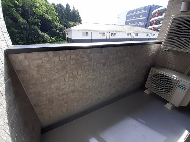 レジデンシアＢのバルコニー