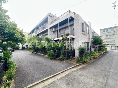 【外観】 | ハーミーズコート上池台 | 外観は落ち着いています