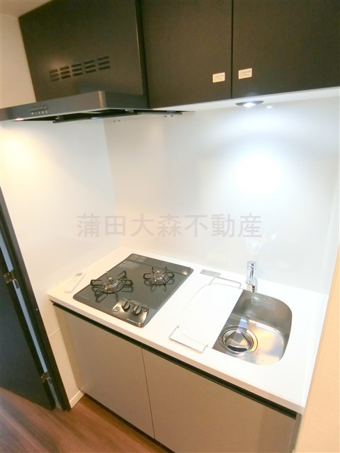 ルネサンスコート蒲田WESTのキッチン|2口ガスシステムキッチン