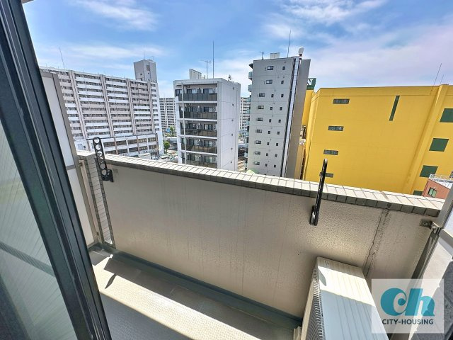 ルーブル蒲田弐番館 1005号室のバルコニー