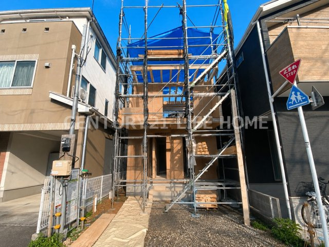 【前面道路含む現地写真】 | 田園都市線「溝の口」新築戸建 | 2026年9月完成予定です。