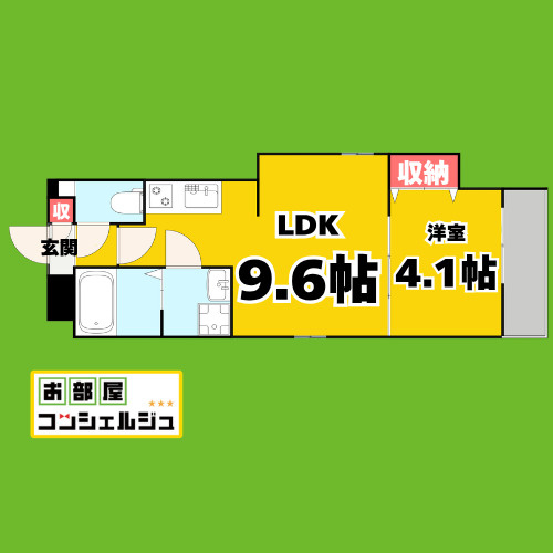 Cherim並木の間取り