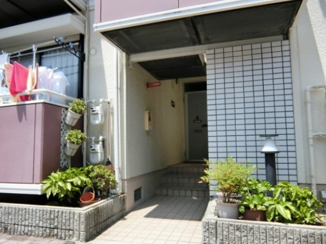 サンソレイユ1のエントランス