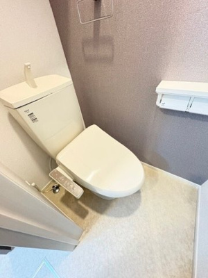 【トイレ】 | アンソレイエ加古川山手 | 落ち着いたトイレです