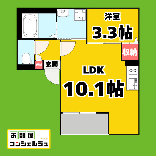 Jack yamakiⅡの間取り