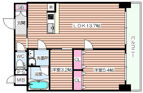 【間取り】 | アプリーレ中之島
