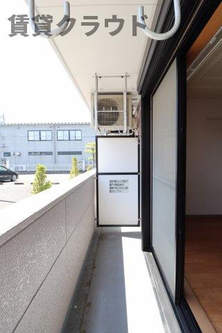 ルミナスワンのバルコニー|広々としたバルコニーです