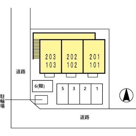 あおぞらの区画図