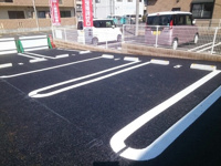駐車場完備です