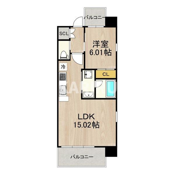 プレジオ今福鶴見の間取り