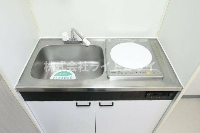 スカイコート文京小石川のキッチン|1口IHコンロ 